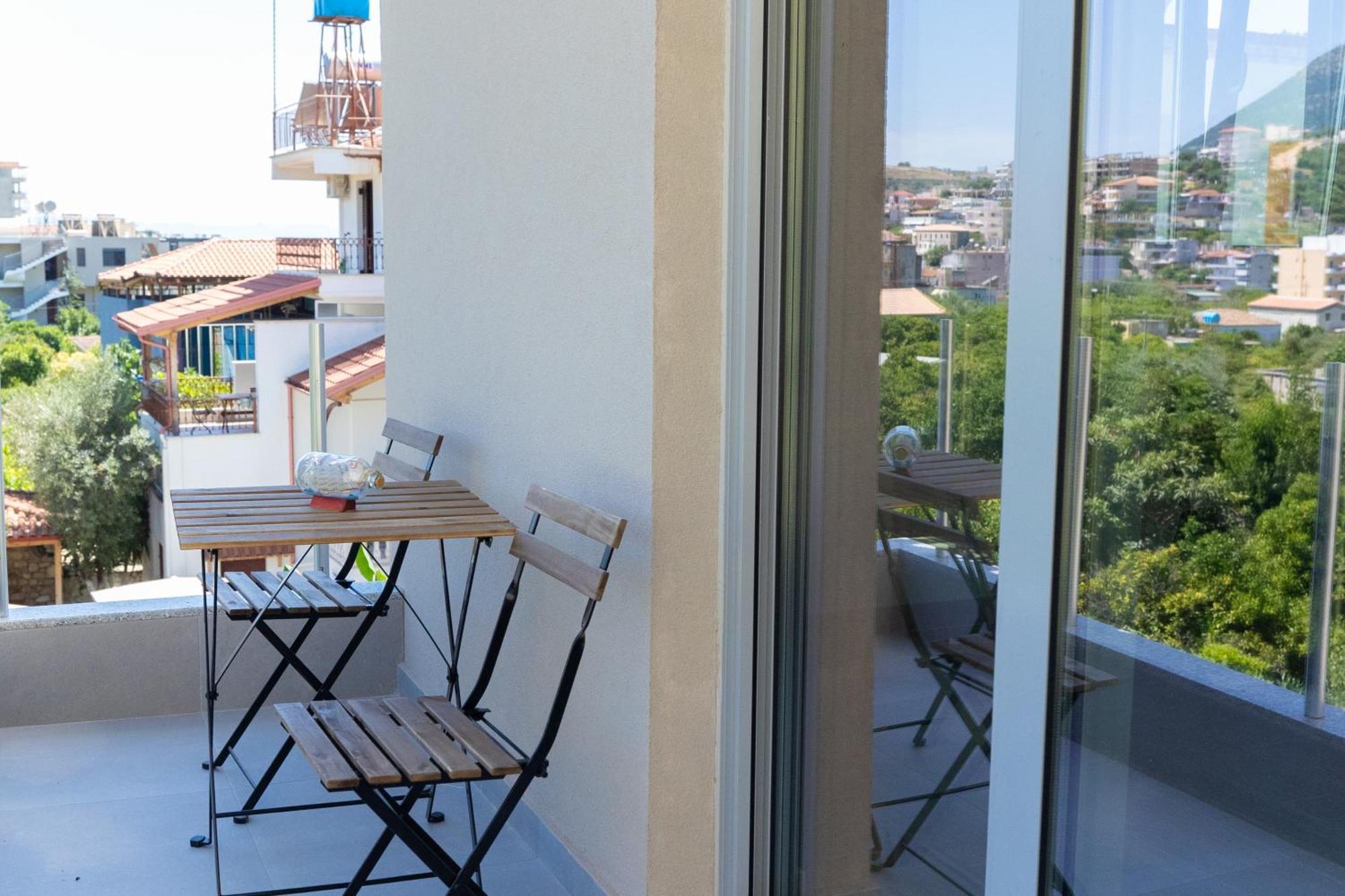 De Sol Hotel Himare Bagian luar foto
