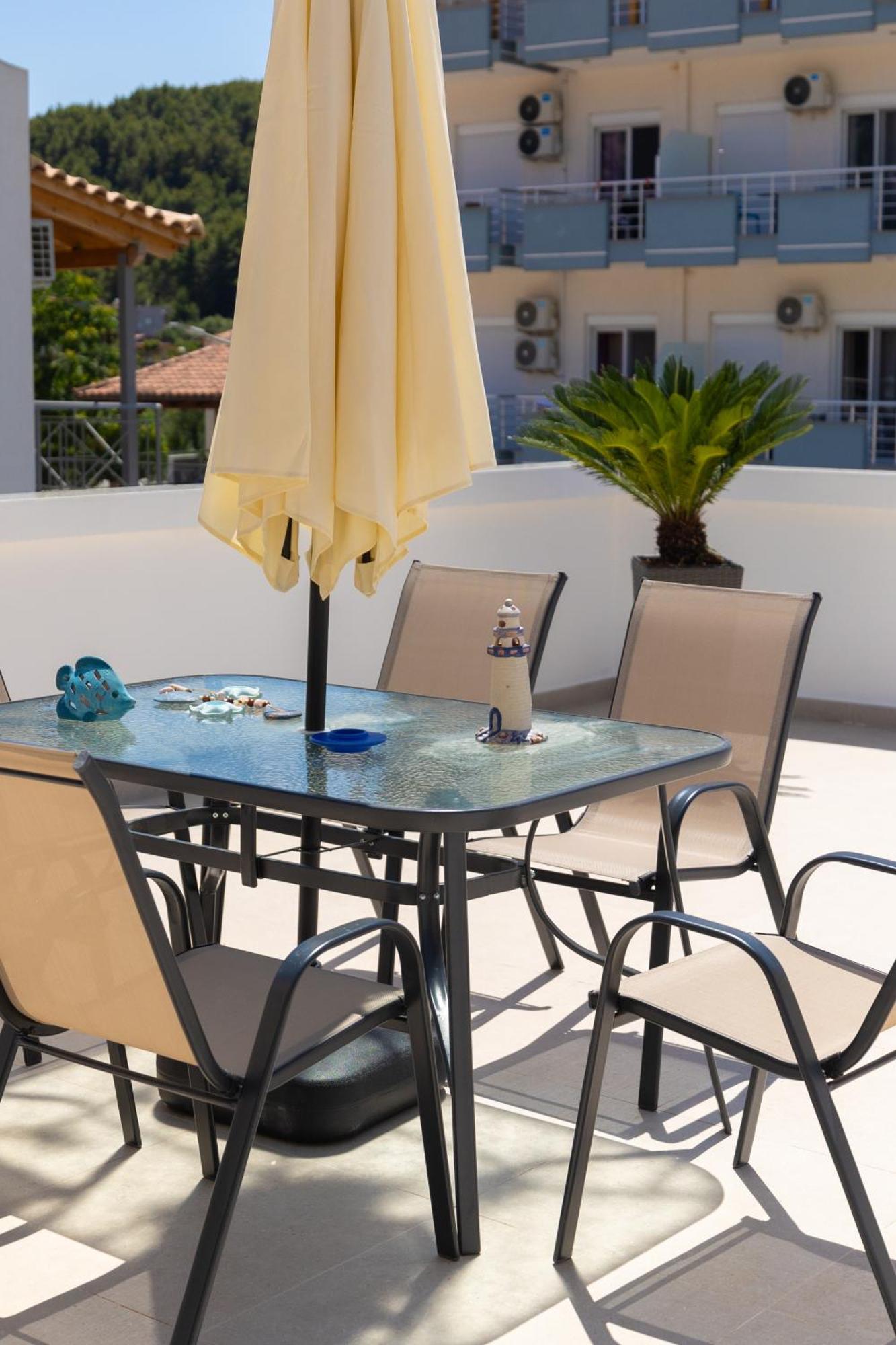 De Sol Hotel Himare Bagian luar foto